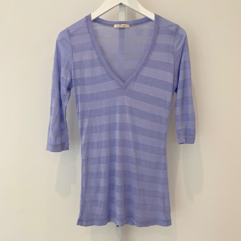 FICKLE LAVENDER TOP SIZE SMALL - Picture 2 of 16
